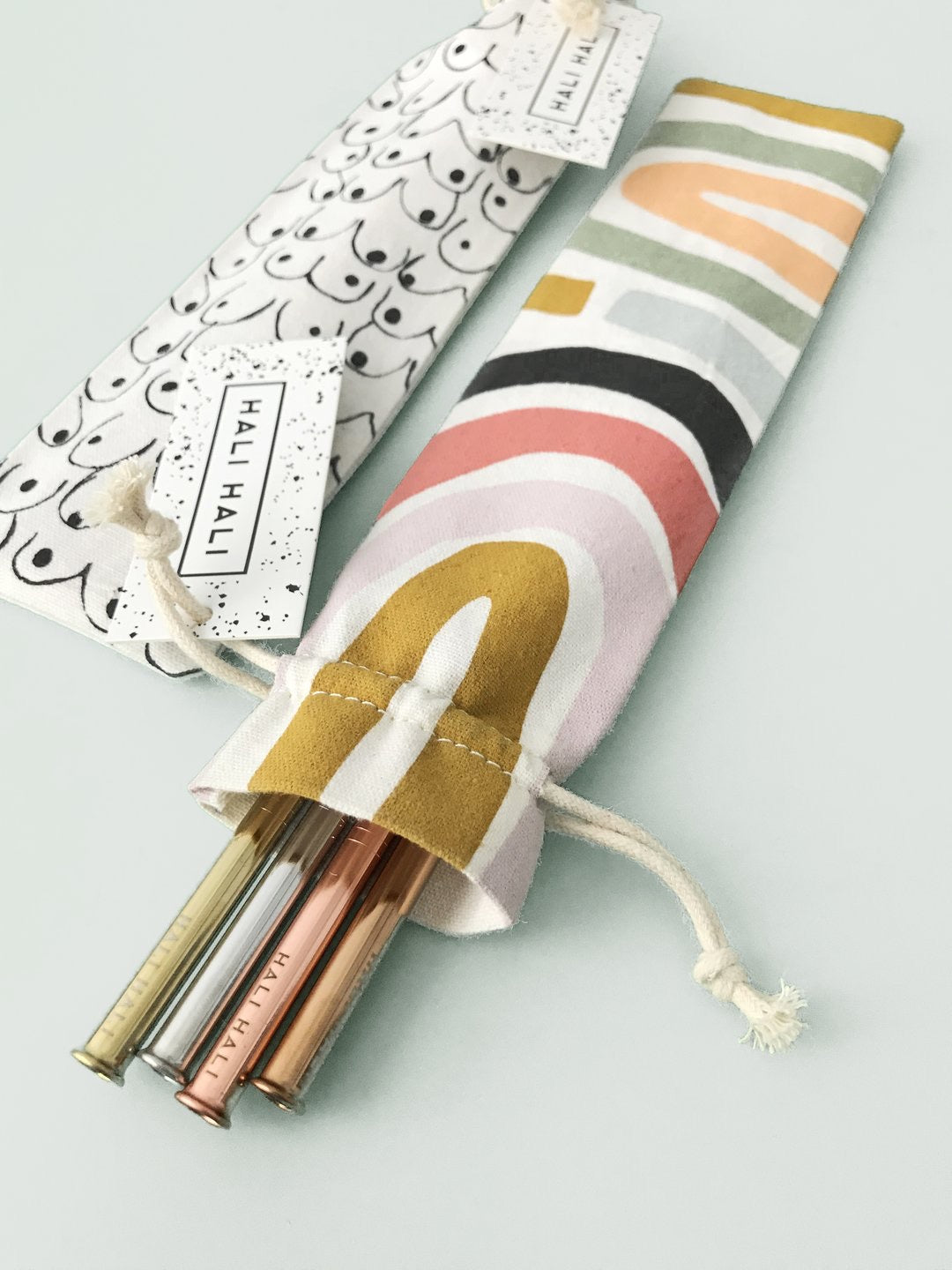 Reusable Straws and Cutlery by Hali Hali H. SMITH