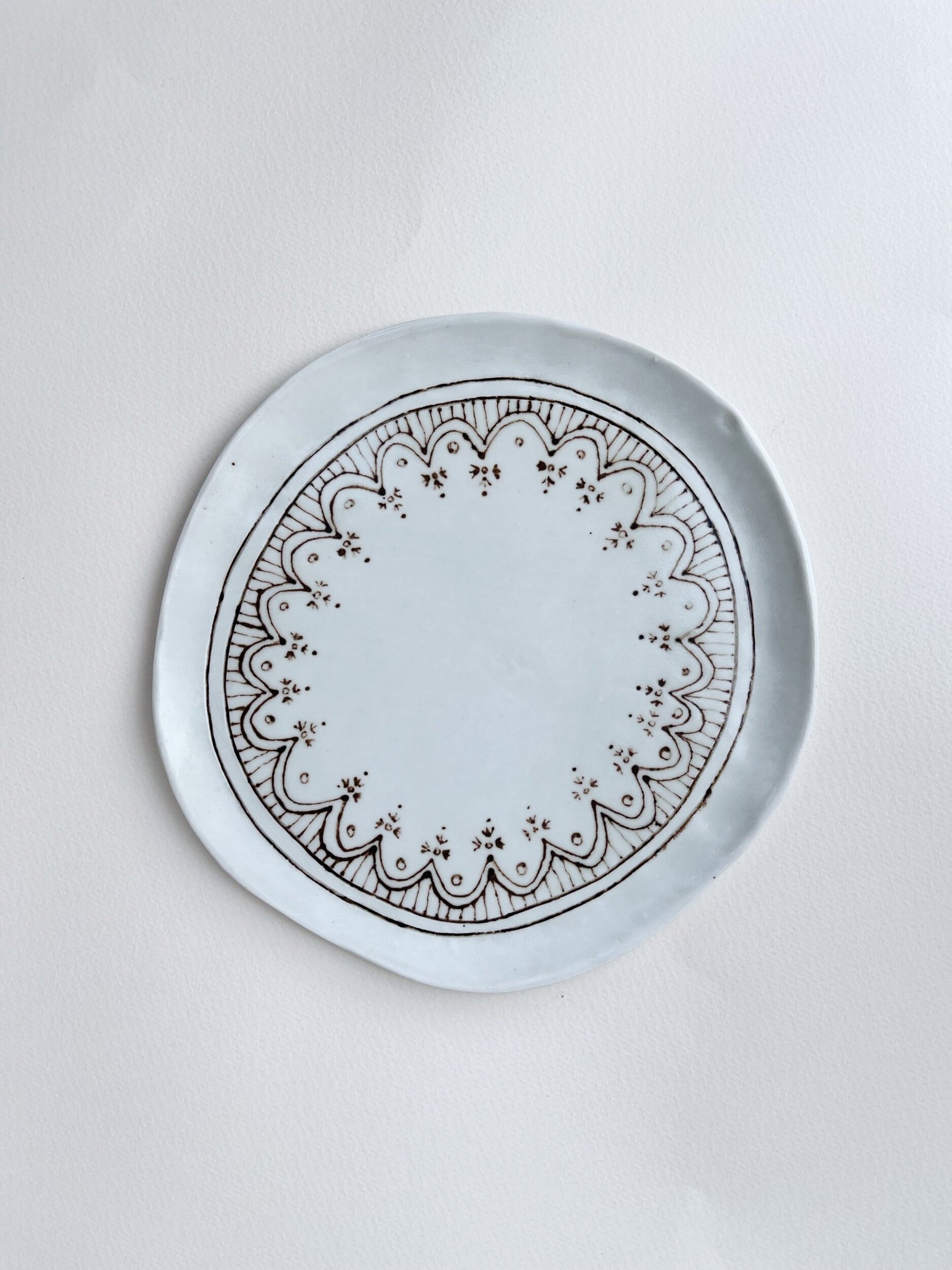 Harvest Moon Dessert Plate by Stephanie Dawn Matthias