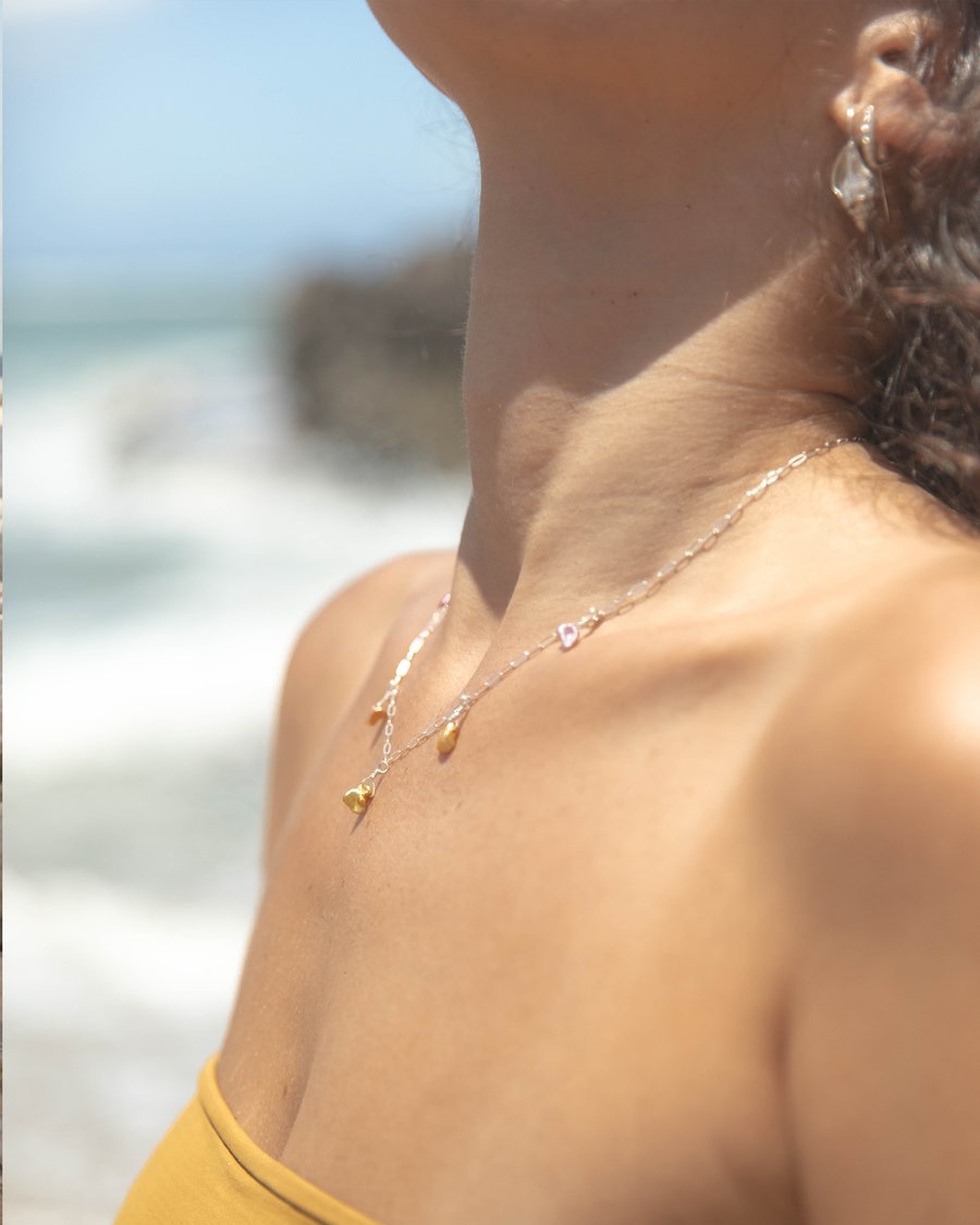 Keshi Necklace by Moneh Brisel Jewelry