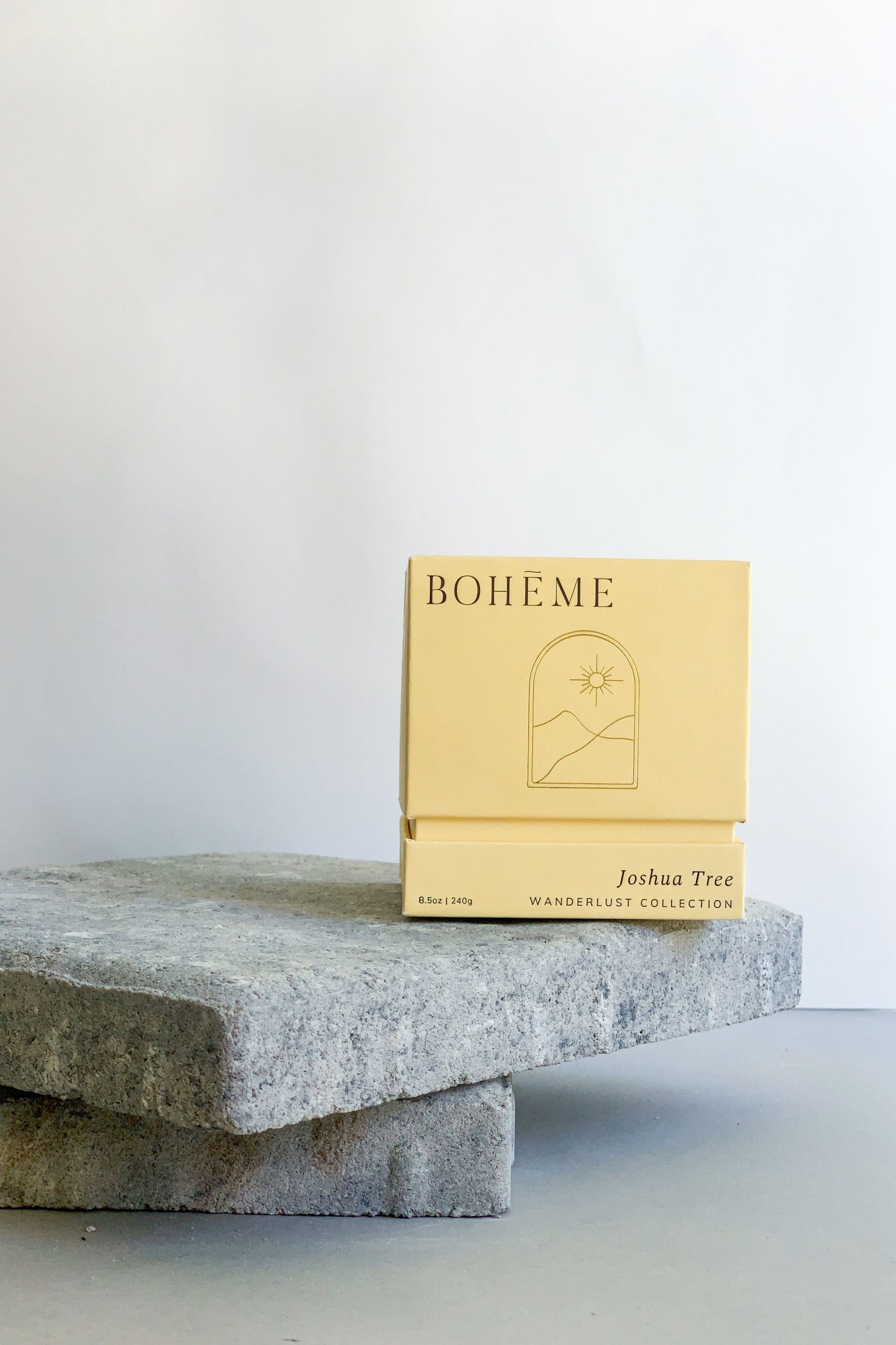 Yellow Joshua Tree Candle by Bohéme Fragrances