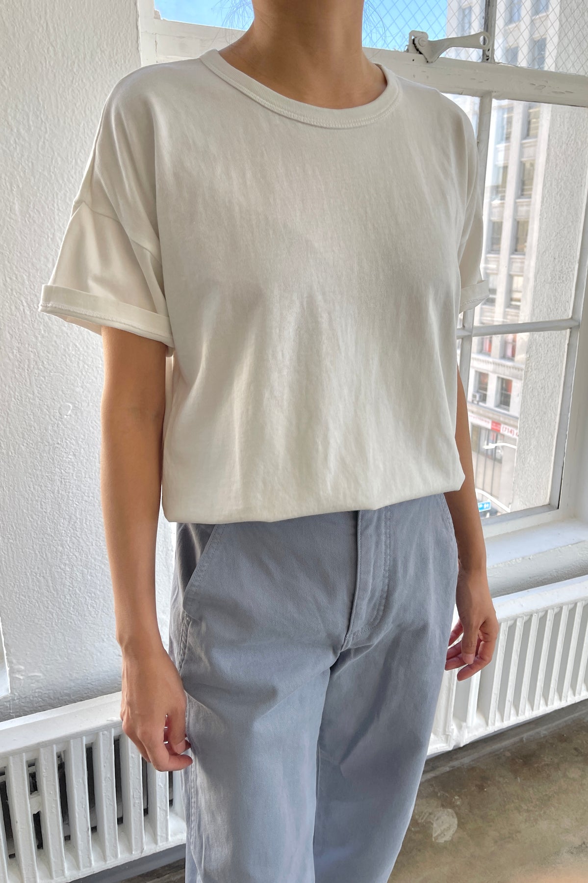 Classic White Her Tee by Le Bon Shoppe