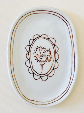 Autumn Bloom Trinket Dish