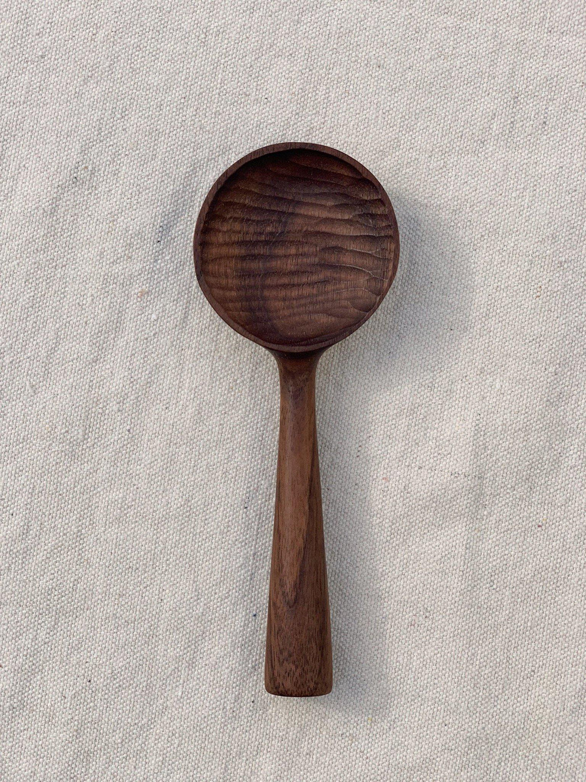 Walnut Scoop by Four Leaf Wood Shop