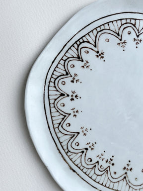 Harvest Moon Dessert Plate by Stephanie Dawn Matthias