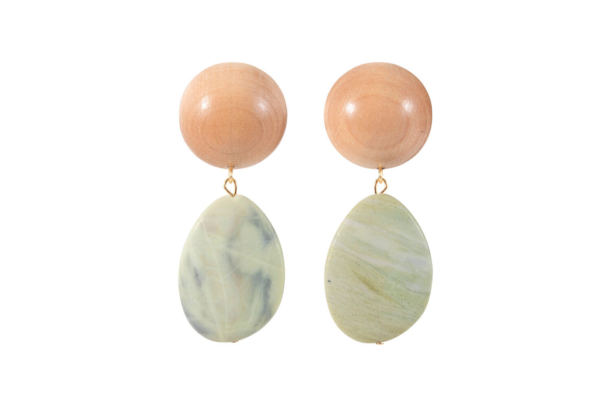 The Jasper Drop Earrings by Sophie Monet