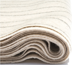 Cream/Grey Thin Striped Flaca Blanket by Mexchic | H. SMITH
