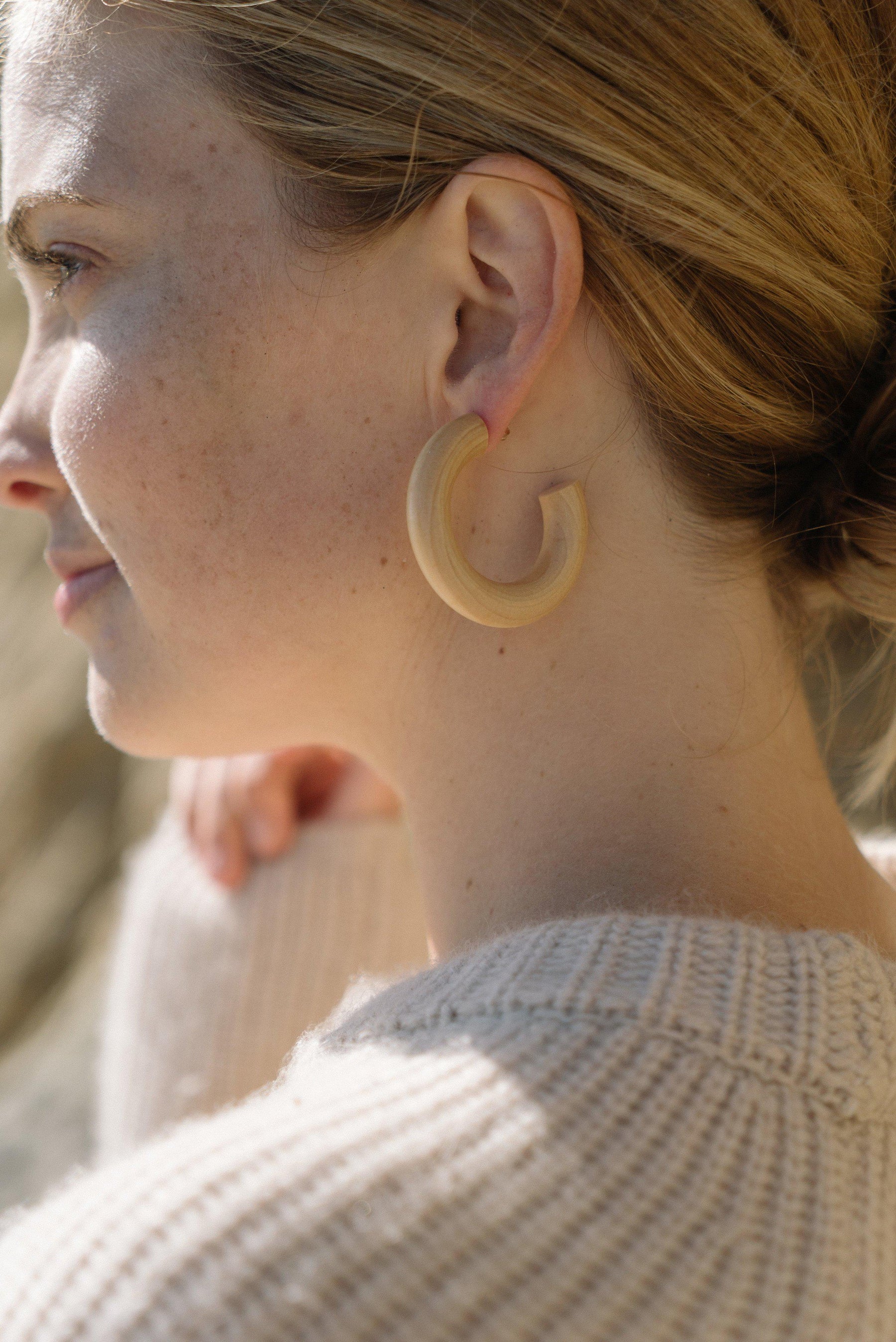 The Small Pine Hoops by Sophie Monet | H. SMITH