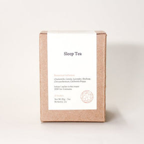 Sleep Tea Sachets Box  by Leaves & Flowers