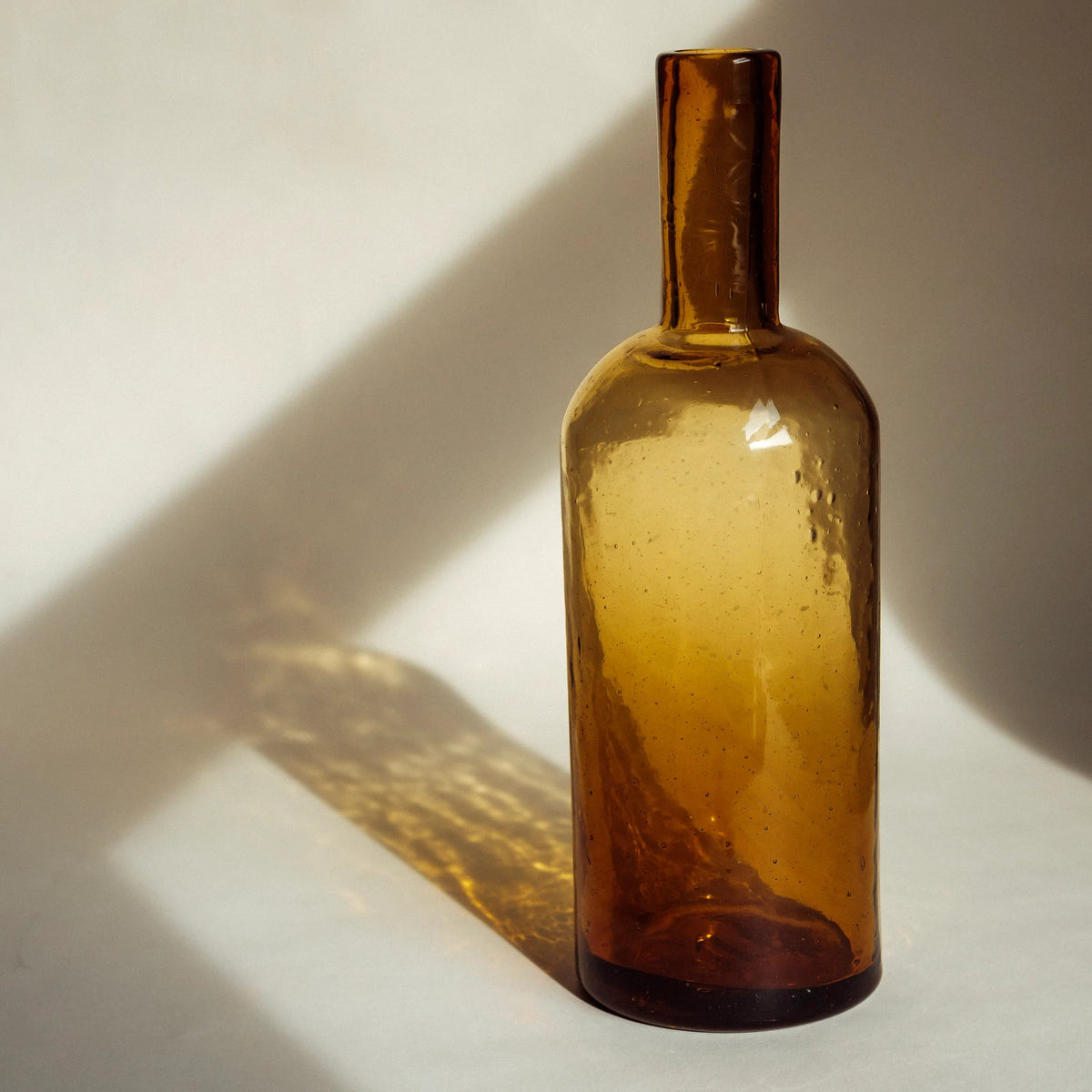 Amber Izabella Glass Bottle