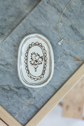 Autumn Bloom Trinket Dish