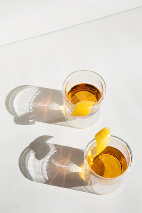 Clear Double Wall Glass Tumbler Set of Two