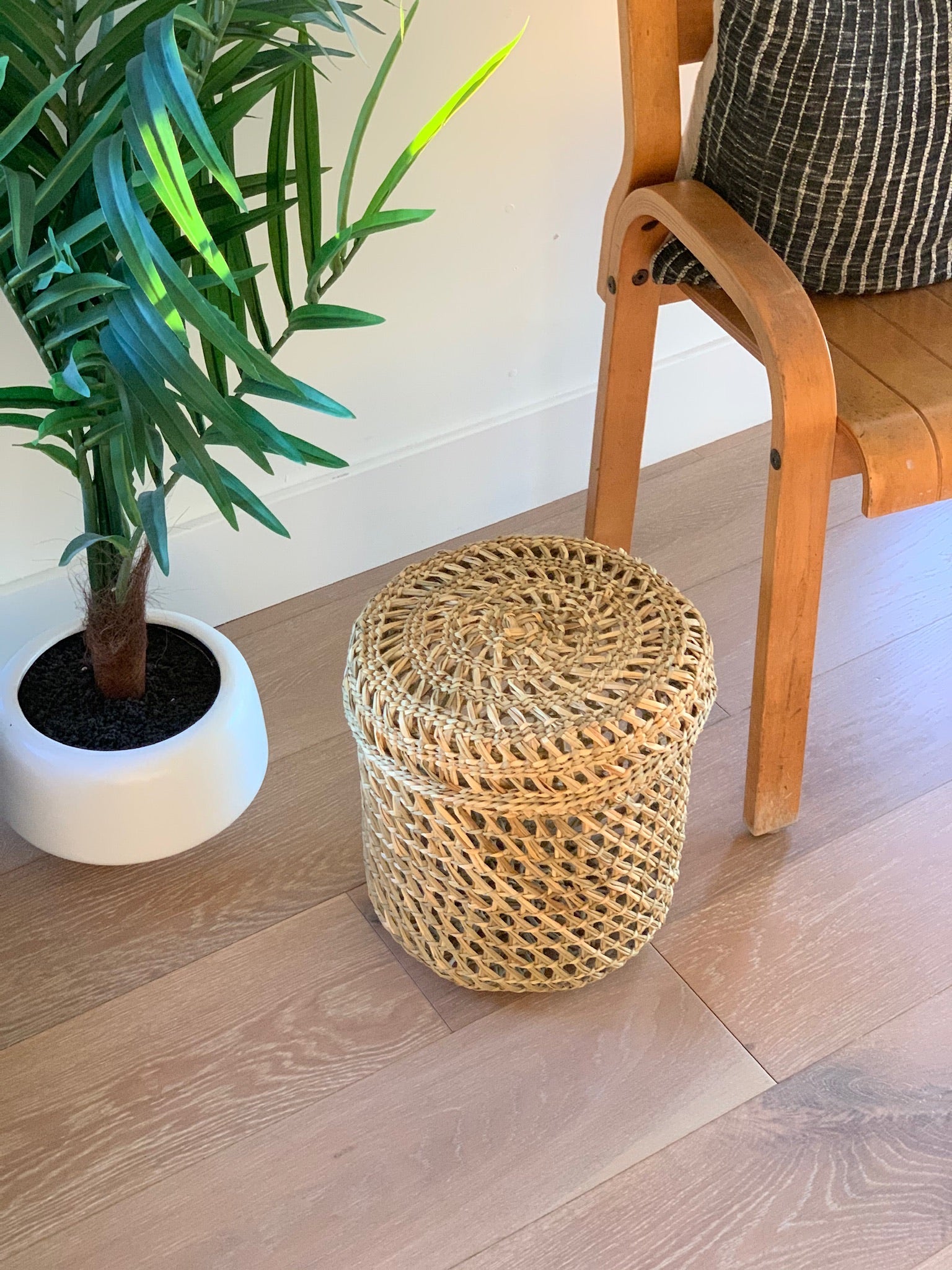 Chilote Basket with Lid