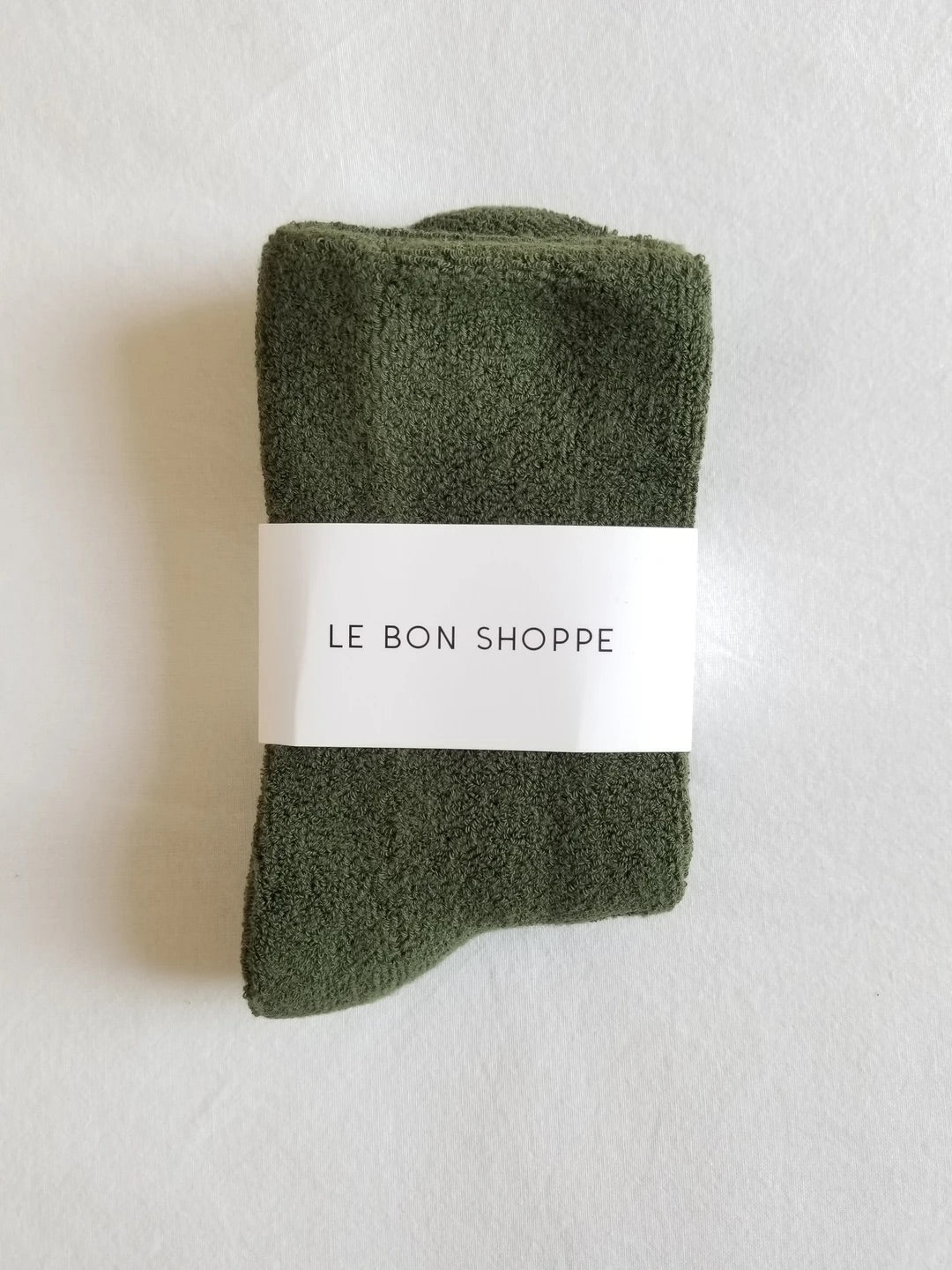 Le Bon Shoppe Cloud Socks in Forest