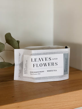 Aged White Peony Tea by Leaves & Flowers