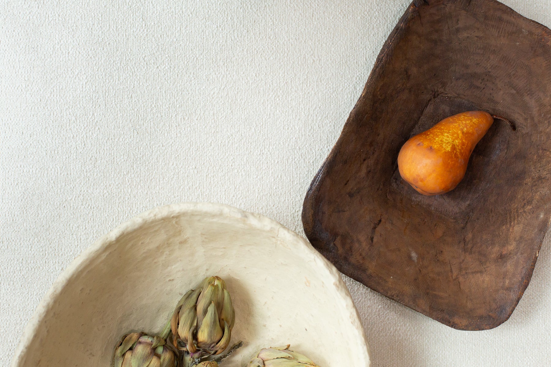 Vintage Paper Mache Bowls