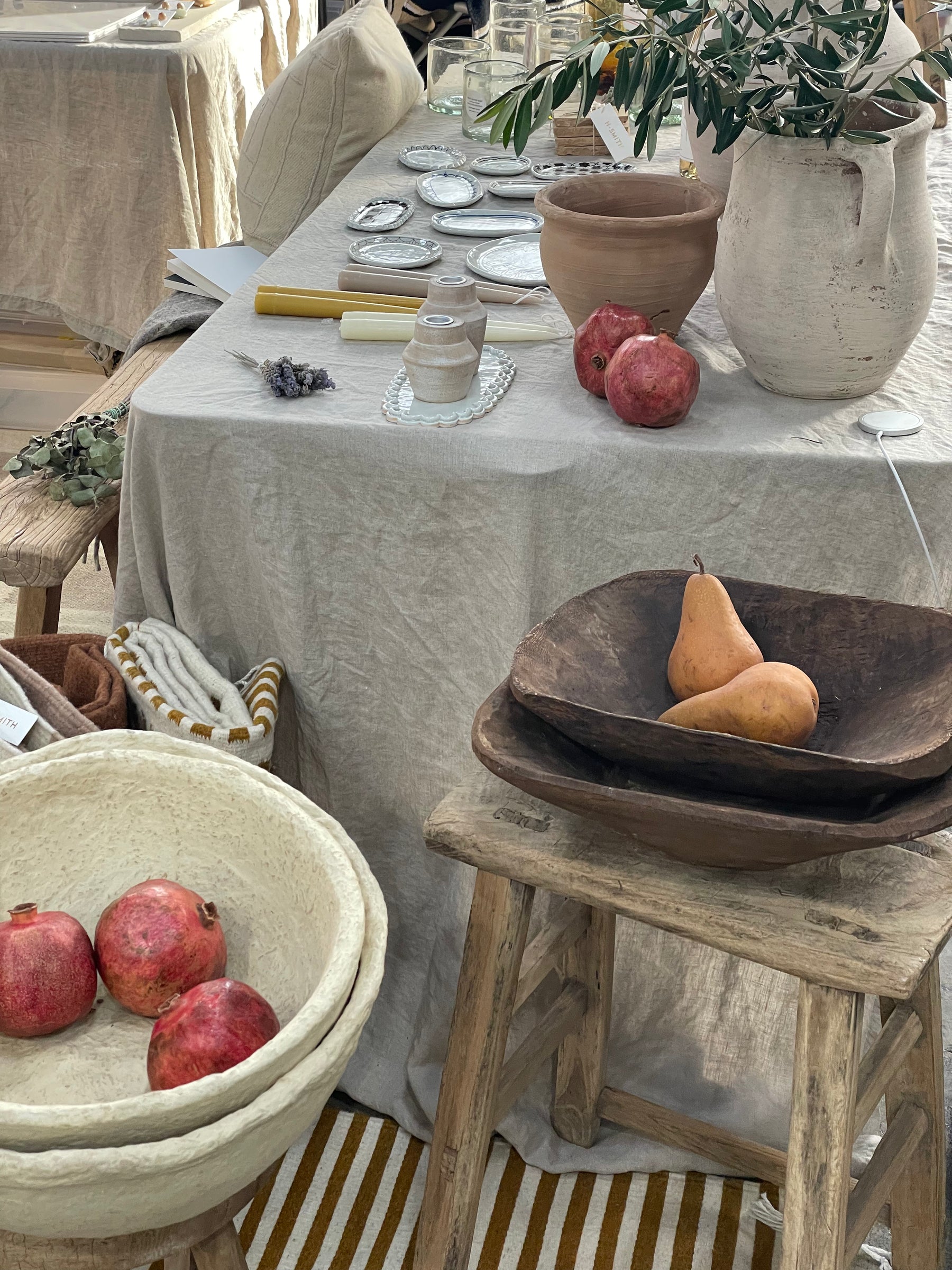 Vintage Paper Mache Bowls