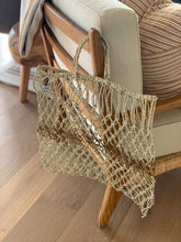 Striped Woven Pilwas Tote Bag | H. SMITH