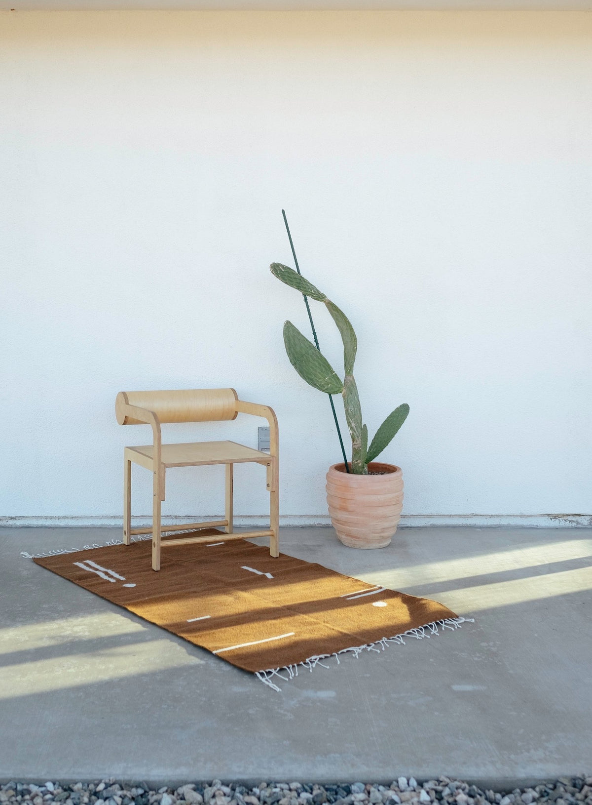 Line Dot Rug by Kesslyr Dean