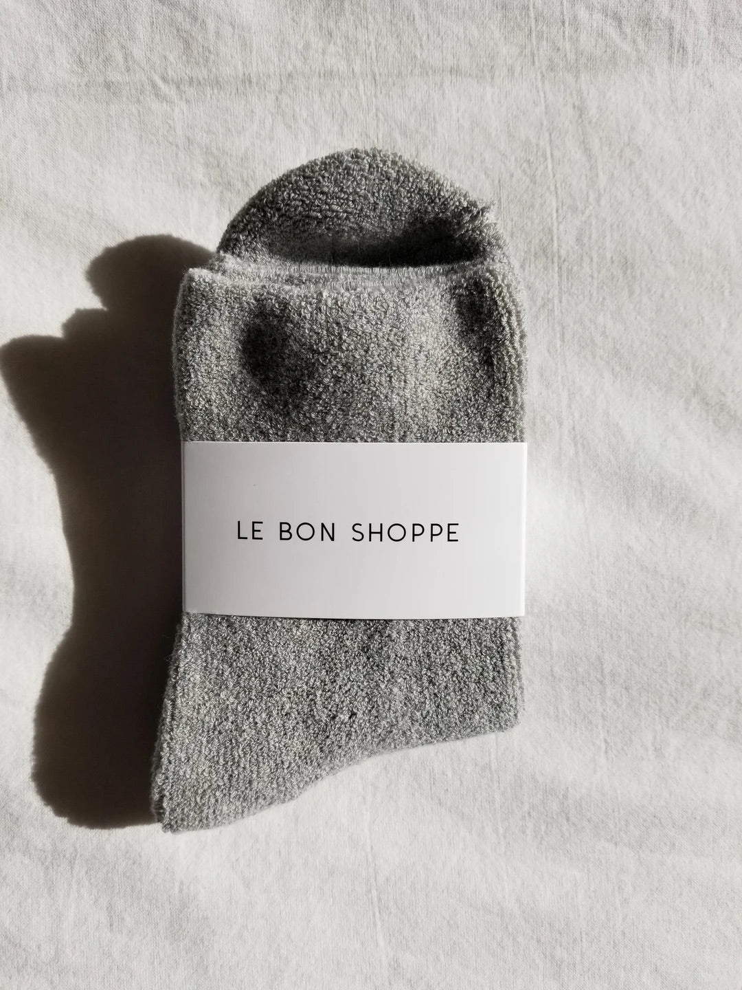 Light Grey Cloud Socks by Le Bon Shoppe